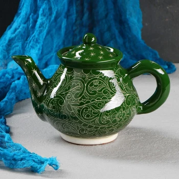 

Teapot green Rishtan Ceramics 0,7 l 1598811