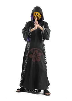 

Naruto Tobi Daiyoji Ninkai Taisen plays a costume cloak cloak Uchiha Halloween with a tiger skin mask cosplay hoodie clothing