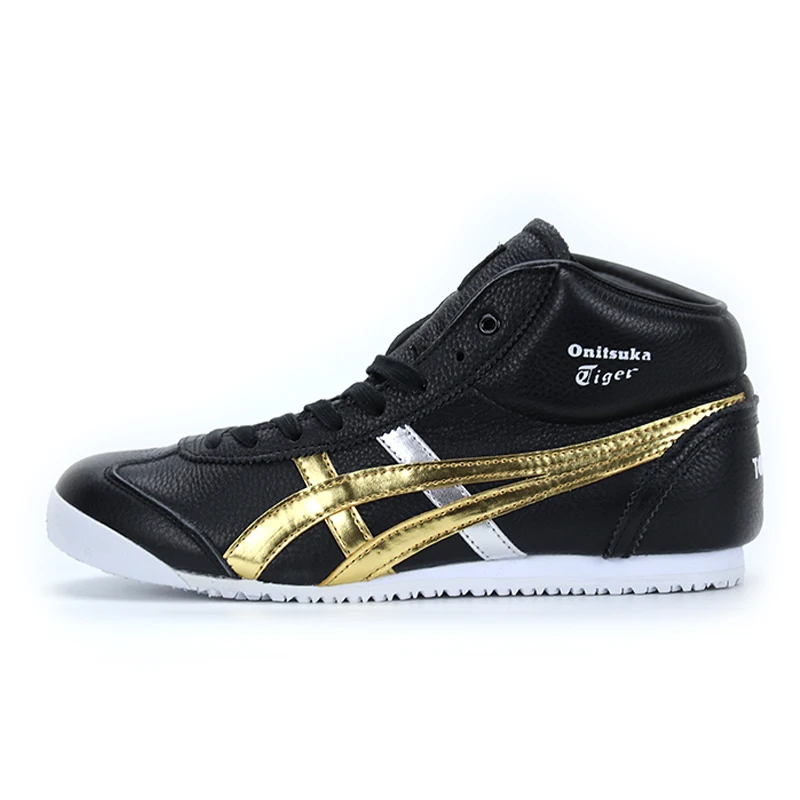 Оригинальные кроссовки Onitsuka Tiger; Женская Удобная Обувь для скейтборда; Мужская модная обувь с высоким берцем на шнуровке; Прочные спортивные ботинки унисекс наивысшего качества