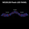 WS2812B RGB LED Digital Flexible Individually Addressable Panel Light WS2812 8x8 16x16 8x32 Module Matrix Screen DC5V 4