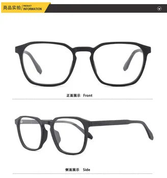 

Belight Optical Men Women Bamboo Pattern Square Retro Vintage Prescription Eyeglasses Optical Spectacle Frame Eyewear 1692