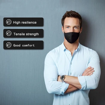 

Respirator Cotton Single Valve Breathable Mask High Quality Anti protection Mouth Cover Facial Dust Pm2.5 Mouth Mask