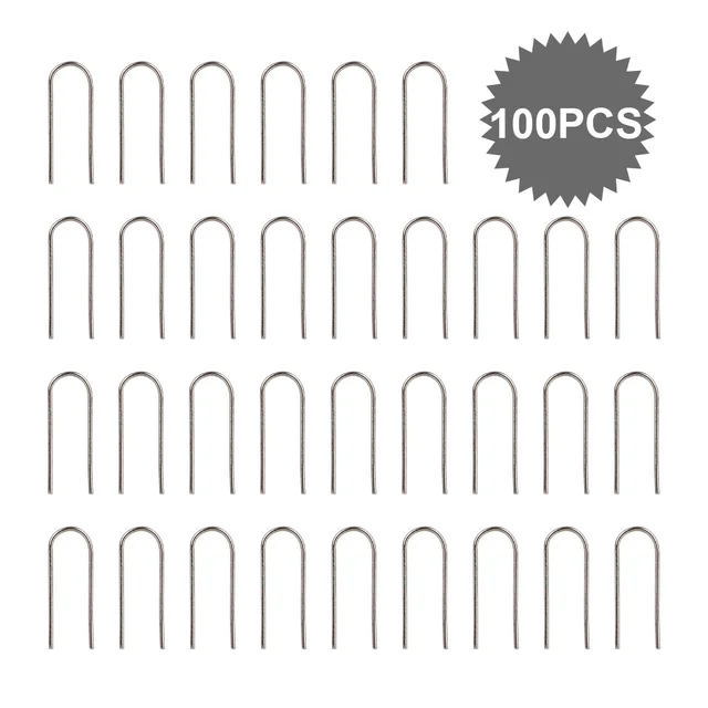 Cintre d'ornement de poterie en fil de tungstène, 100 pièces, résistance aux hautes températures, pointes de fil de pyrogravure suspendues, livraison directe 3