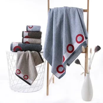 

1PC Super Soft Bath Towel Thicken Cotton Embroidery Bath Towel Absorbent Microfiber Bath Towels For Adults Toalha Hotel EE50YJ