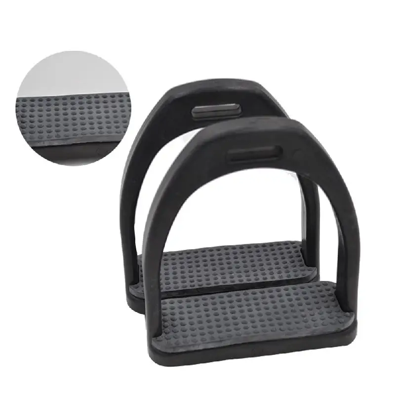 2PCS Children Adults Durable Horse Riding Stirrups 2 Sizes For Horse Rider Lightweight Wide Track Anti Slip Horse Stirrup