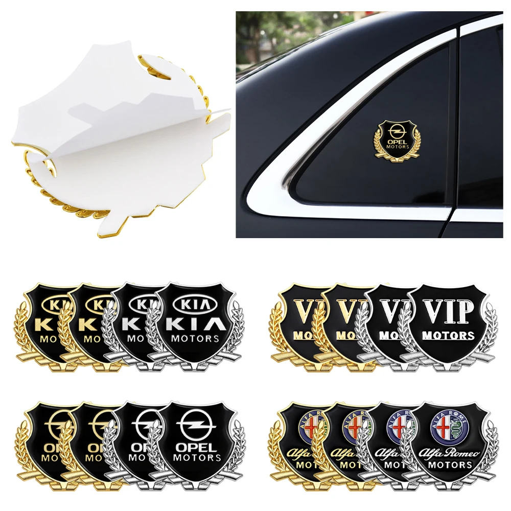 Car 3D Alloy Badge Body Window Sticker Decal For Chevrolet Cruze Lacetti Captiva SS Z71 Equinox Trax Impala Camaro Sonic Spark | Автомобили