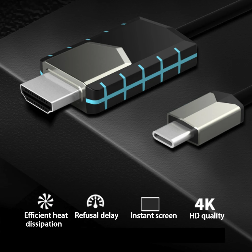 USB C к HDMI 4K кабель адаптер Тип C HDMI Thunderbolt 3 для huawei mate 20 MacBook Pro Pro Galaxy S9 HDMI USB-C