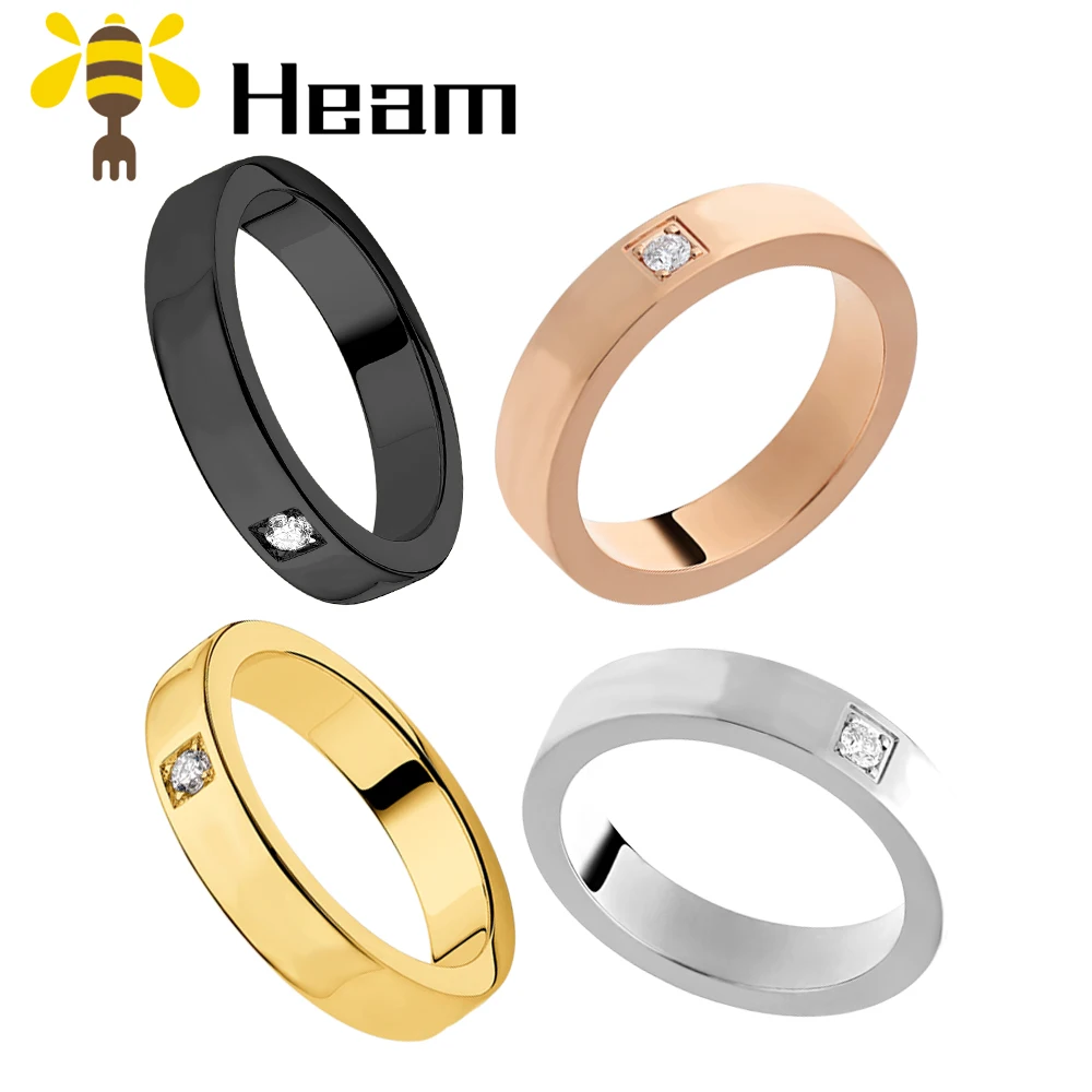 Heam,, высокое качество, серебро 925 пробы, болгарийская пара, кольцо для женщин, розовое золото, модное, темпераментное, ювелирное изделие, свадебный подарок
