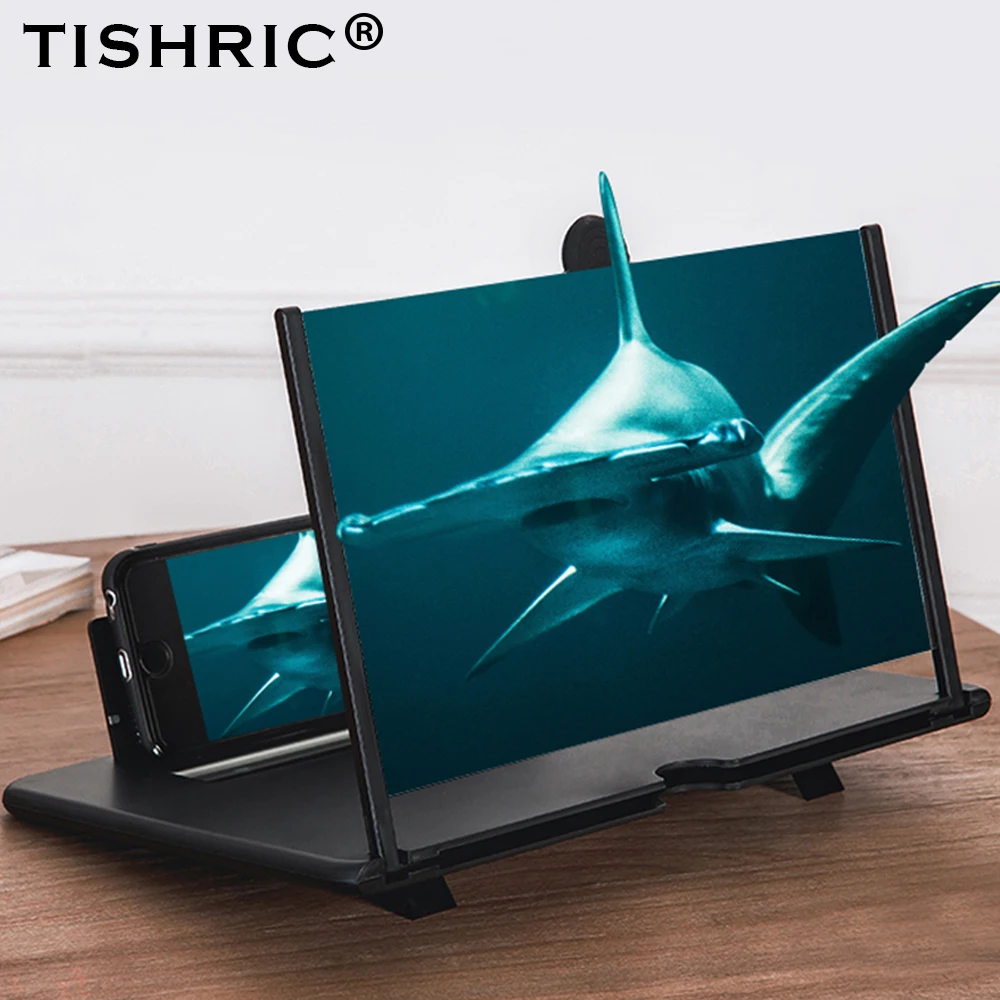 TISHRIC держатель для телефона мобильный телефон HD Проекционный кронштейн 3D экран