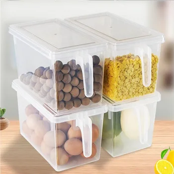 

Gram Degree Marking Refrigerator Storage Box Grains Storage Jar Egg Fruit Food Storage Box Storage Box Kitchen Storage Useful Pr