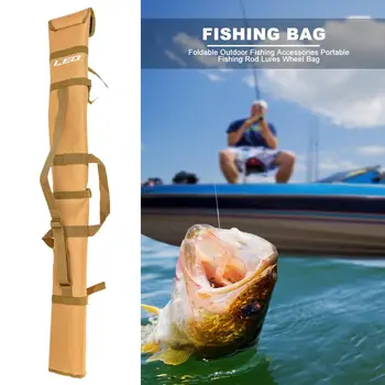 

Hot Sale Fishing Bag Delicate Texture Portable Fishing Parts Fishpole Lures Wheel Storage Bags Multi-slot Tools Bag