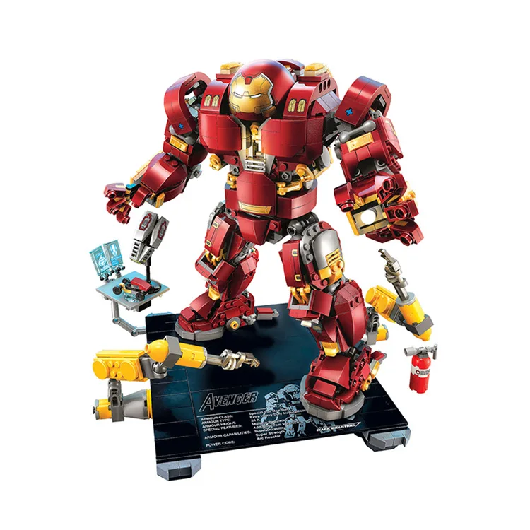 

New Style Bela Bole 10833 Anti-Hulk Superhero Children'S Educational Interactive Assembled Inserted Building Blocks Toy
