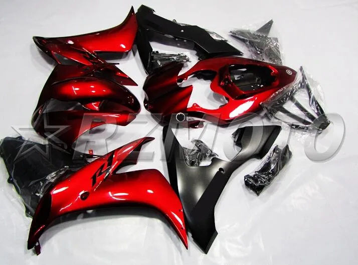 4 подарки ABS Литье Мотоцикл Обтекатели подходят для Yamaha YZF-1000-R1 2004 2005 2006 04 05 06 обтекатель кузова набор на заказ Красный