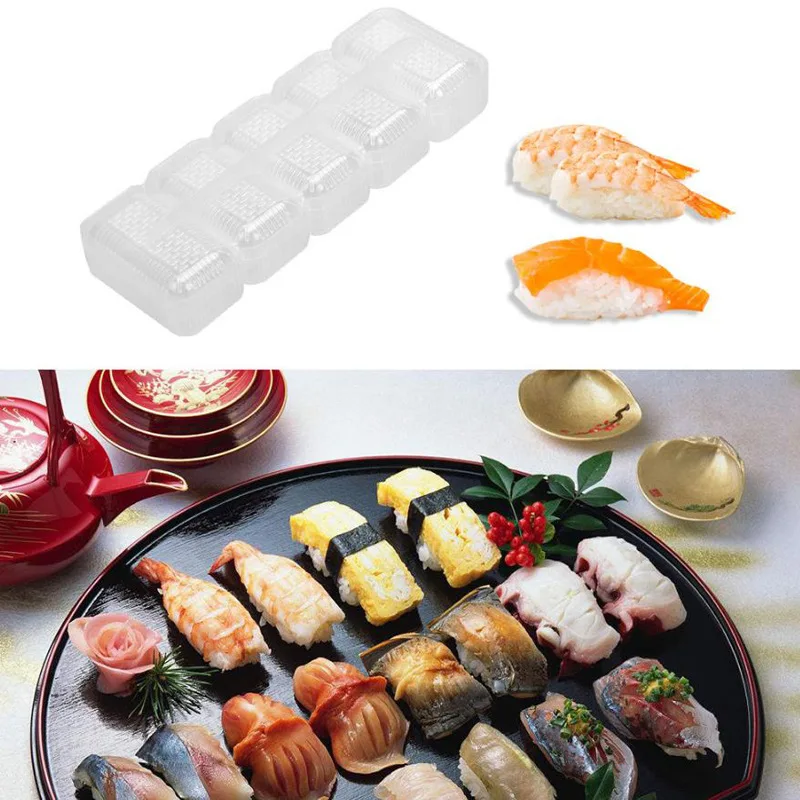 Суши Инструмент Плесень 5 рулонов рисовый Шар Кухня морские водоросли доска