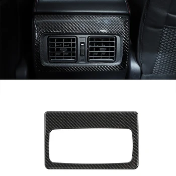 

for Toyota 4Runner 2010-2019 Rear Tuyere Panel Decoration Stickers Real Carbon Fiber Car Interior Accessories for Toyota 4Runner