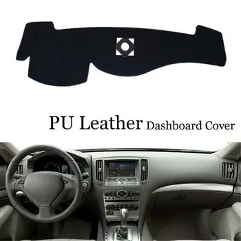 

For Infiniti G37 Q60 Dashboard Console Cover PU Leather Protector Sunshield Pad