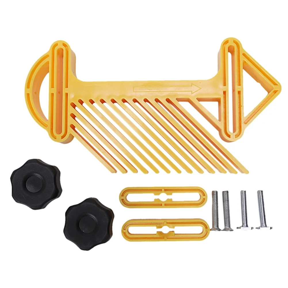 

Multifunctional Feather Boards Kit Wood Working Engraving Machine Featherboards Miter Gauge Slot Woodwork Carpenter Accessories