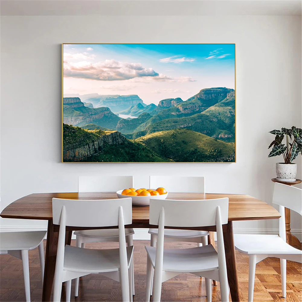 Wall Art китайский пейзаж плакат с изображением заснеженной горы живопись облако Природный Пейзаж Плакат Декор в гостиную Спальня художественные фотографии