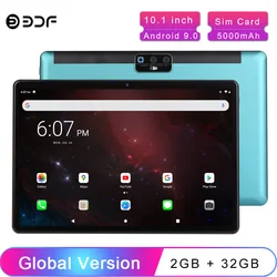 Tablette Pc Android 9.0 de 10.0 pouces, Octa Core, réseau 4G LTE, appel téléphonique, GPS, WiFi, double caméra, 2 go + 32 go, Google Play, Original 