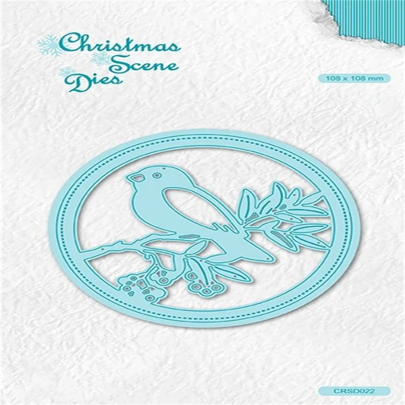 

Металлические Вырубные штампы в виде птиц для скрапбукинга, бумажного ремесла, ножа, форма, лезвие, дырокол, штампы без штампов 2021, Новое поступление на Рождество