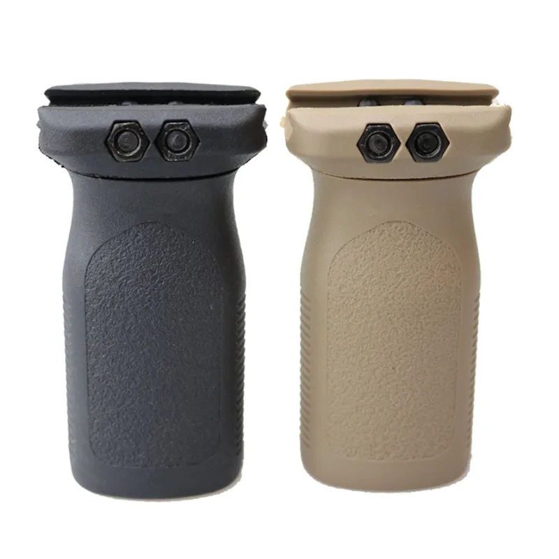 Alfombra de estilo Airsoft para Paintball táctico, agarre frontal Vertical para Airsoft BB, pistola de aire AR15, mango de polímero para Rifle de 20mm, riel Picatinny