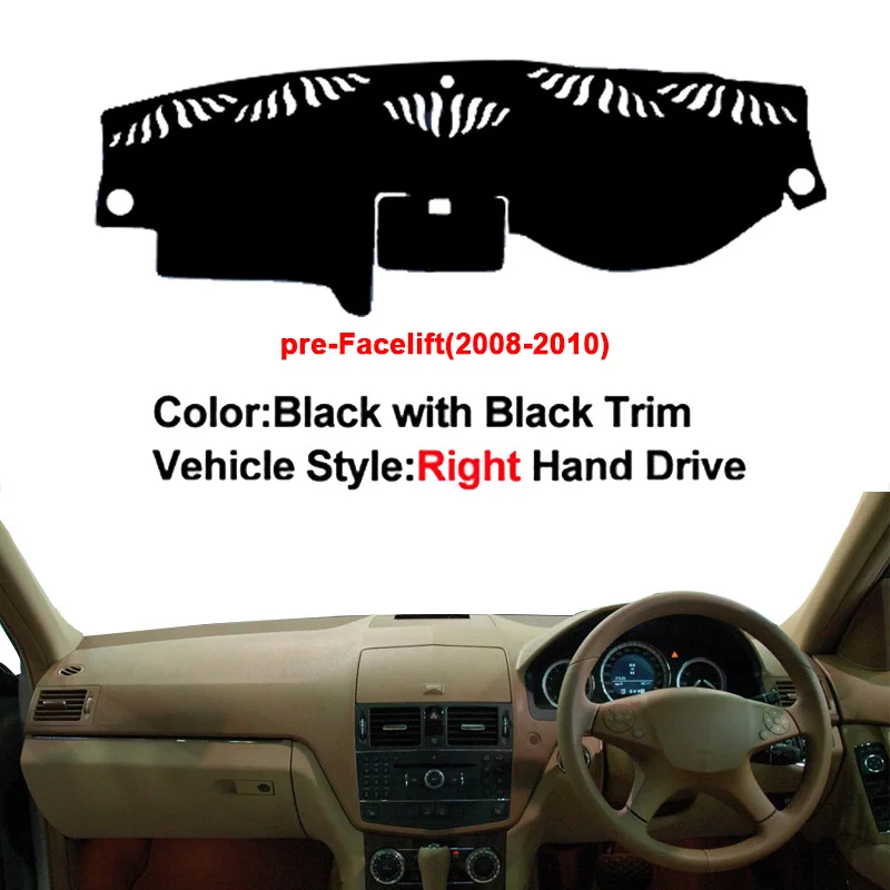 Armaturenbrett Abdeckung Für Mercedes GLK X204 - Rutschfeste Dashboard Matte