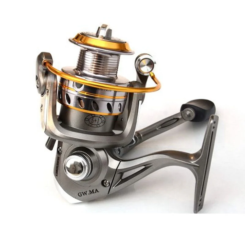 

Aluminum Material 7.5kg Drag Wheels Fish Spinning Reel 5.2:1 Metal Spool Fishing Surf Fishing Reels Fishing supplies