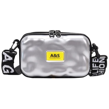 

Wide Strap Shoulder Bags for Women 2020 Luxury Handbags Designer Female Makeup Suitcase Mini Crossbody Bag for Travel Fashion