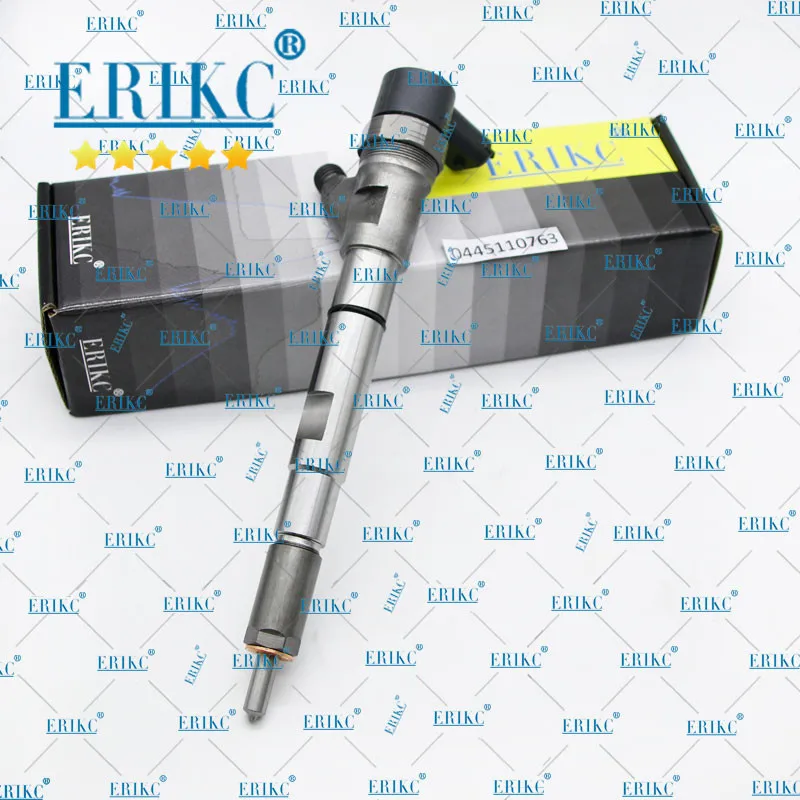 ERIKC 0445110763 дизельного топлива Форсунка системы питания с общей торливной магистралью 0 445 110 763 распыления топлива впрыска топлива 0445 110 763 для bosch