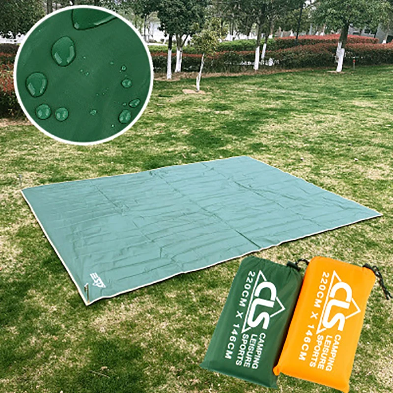 

Multi Function Picnic Mat Sunshade Waterproof Picnic Cloth Sun Screen Outdoor Camping Sandbeach Mat Rain Cover Poncho