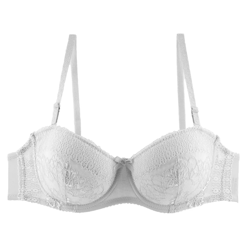 Сексуальные кружевные бюстгальтеры для женщин с чашечками Beauwear, без подкладки, пуш-ап, Одноцветный, регулируемые лямки, бюстгальтеры