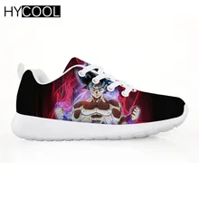 HYCOOL Outdoor Sports Running Shoes Children Shoes For Kids Boys Dragon Ball Z Prints Sneakers Athletic Walking Chaussure Enfant