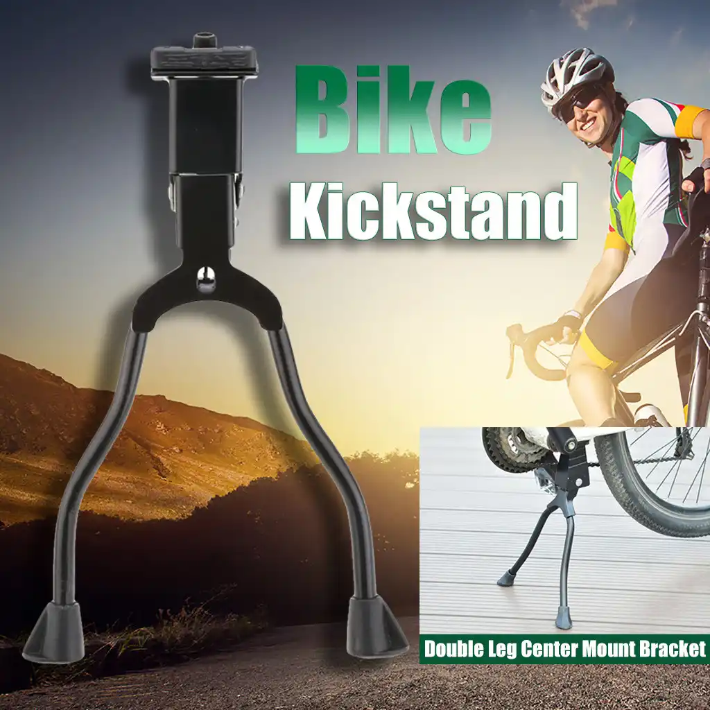 center kickstand for bicycle
