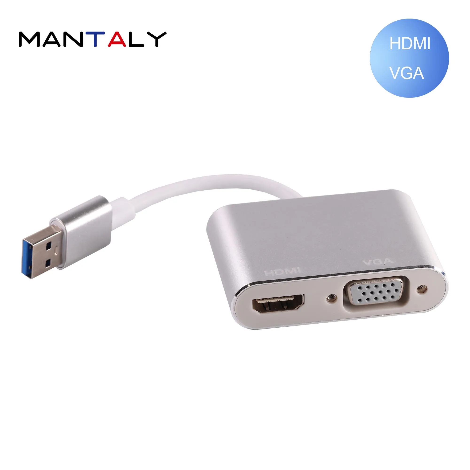 

Adapter-VGA HDMI Docking station USB input For pc computer