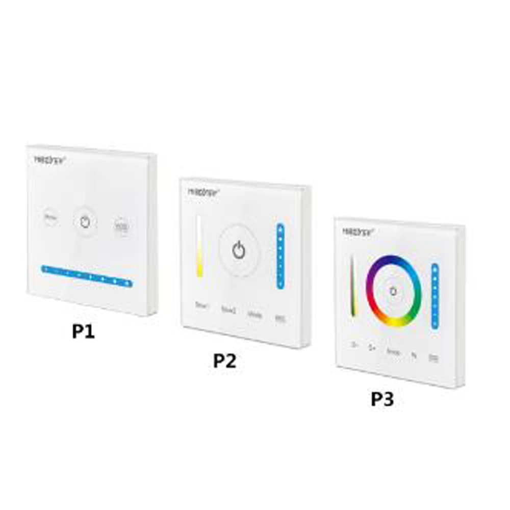 Mi Light / Mi Boxer Smart Led Touch Panel Controller For Rgb Rgbw Rgb ...