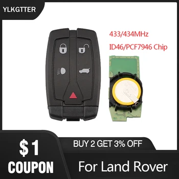 

YLKGTTER 433/434MHz Car Remote Smart Keyless Entry Key Suit for Land Rover for Range Rover Freelander 2 LR2 2008-2012 Sport
