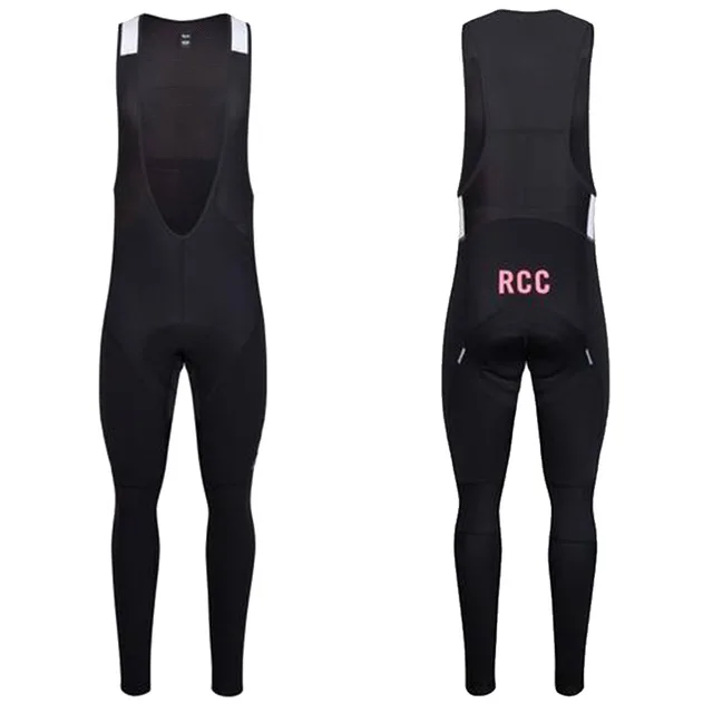 Bib pants Высокое качество RCC зимний термальный флис сохраняет тепло майки для велоспорта pro team aero дышащий велосипедный Цикл MTB Одежда для дорожного велосипеда - Цвет: Bib pants