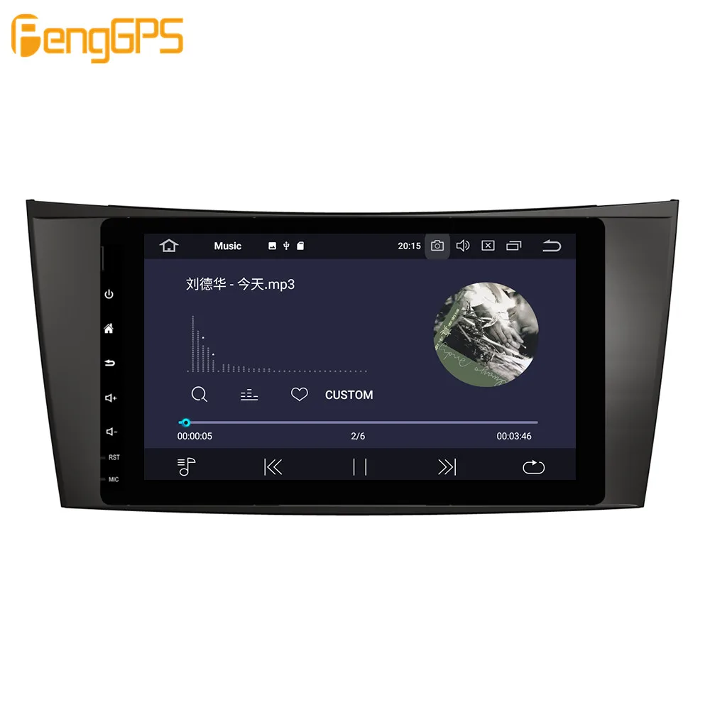 Sale Android 9.0 4+64GB Built-in DSP Car multimedia Radio For Mercedes W211 W219 W463 CLS350 CLS500 CLS55 E200 E220 GPS Navigation 4