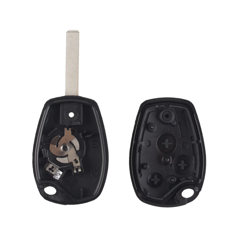 KEYYOU 3 кнопки Автомобильный ключ оболочки чехол дистанционного брелока чехол для Renault trafc Vivaro Primastar Movano Kangoo 2 Clio 3 Авто пульт дистанционного ключа