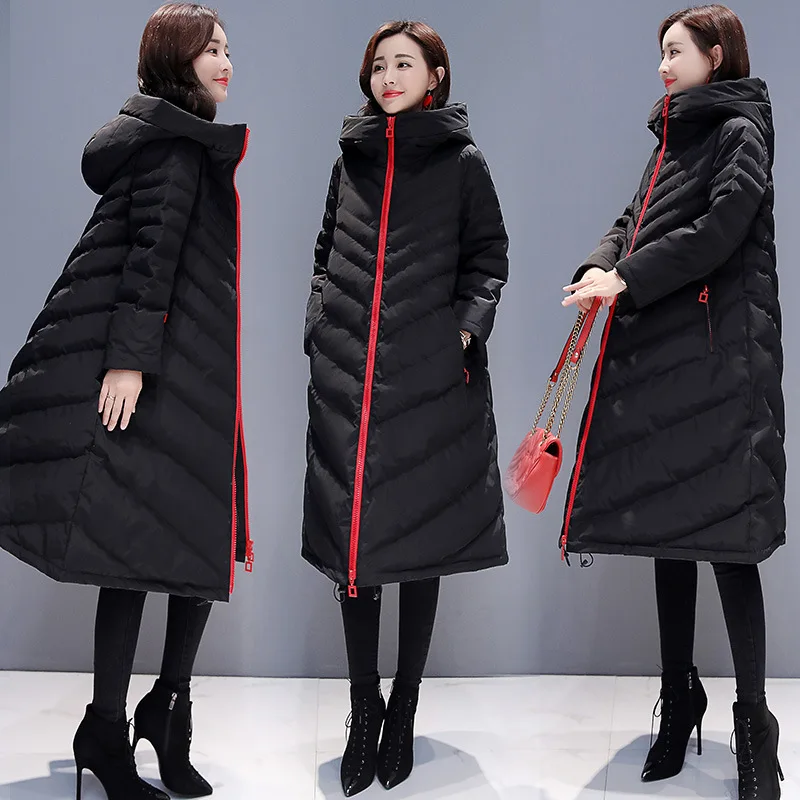 

2018 New Style Large Size Fat Mm Winter Cotton-padded Jacket