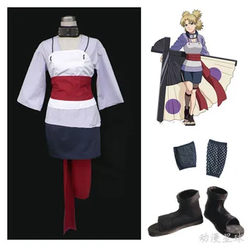 

Hot Sell Anime Naruto Temari Cosplay Costumes Female Clothing Combat Uniform Full Set Combat Uniform Suit XXS-XXXL In Stock