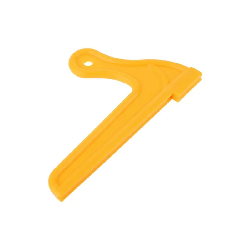 1 PC Yellow Safety Hand Protection Sawdust Wood Saw Push Stick for Woodworking Tools