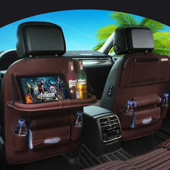 

Foldable Car Seat Storage Bag With Tablet Computer Bracket Car Rear Seat Storage Bag Auto Supplies Storage Bag Car Rack