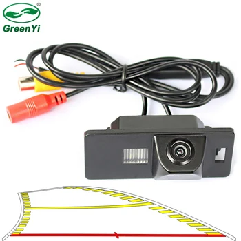 

2020 HD Vehicle Dynamic Trajectory Parking Line Car Reverse Backup Rear View Camera For AUDI A1 A4 (B8) A5 S5 Q5 TT / PASSAT R36