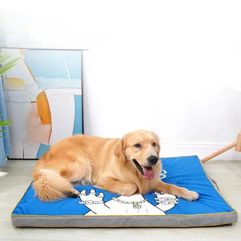 

Large Dog Bed Print Design Thick Warm Mat For Pet Winter Warm Mattress Beds For Small Medium Large Pet
