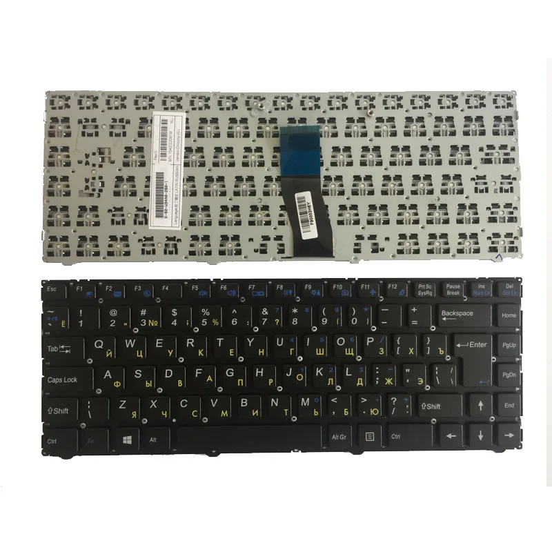 Новая русская клавиатура для CLEVO MP 12R76SU 4302 6 80 W9400 280 1 Клавиатура ноутбука RU|keyboard