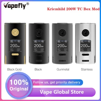 

100% Original Vapefly Kriemhild 200W TC Box Mod LED Screen Box Vape Mod Support 18650/20700/21700 Battery VS Gen Mod / Drag 2