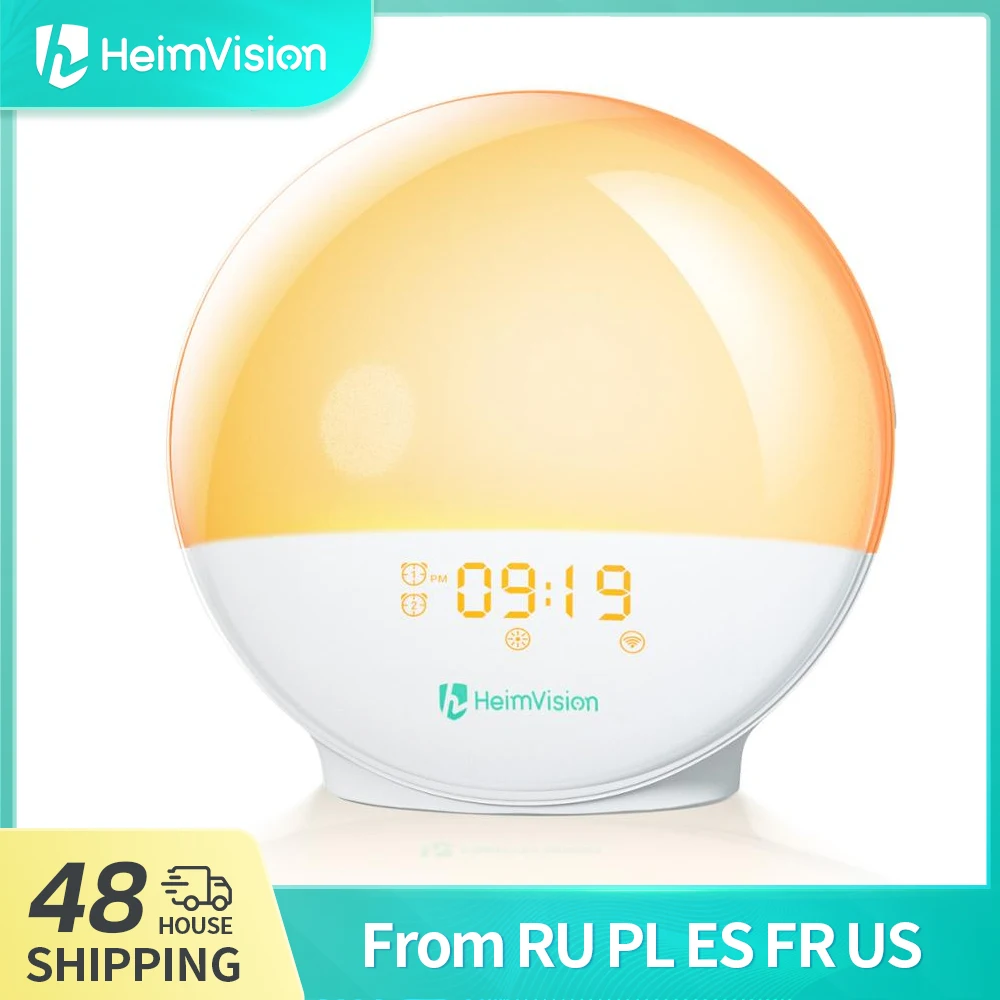 heimvision sunrise alarm clock app