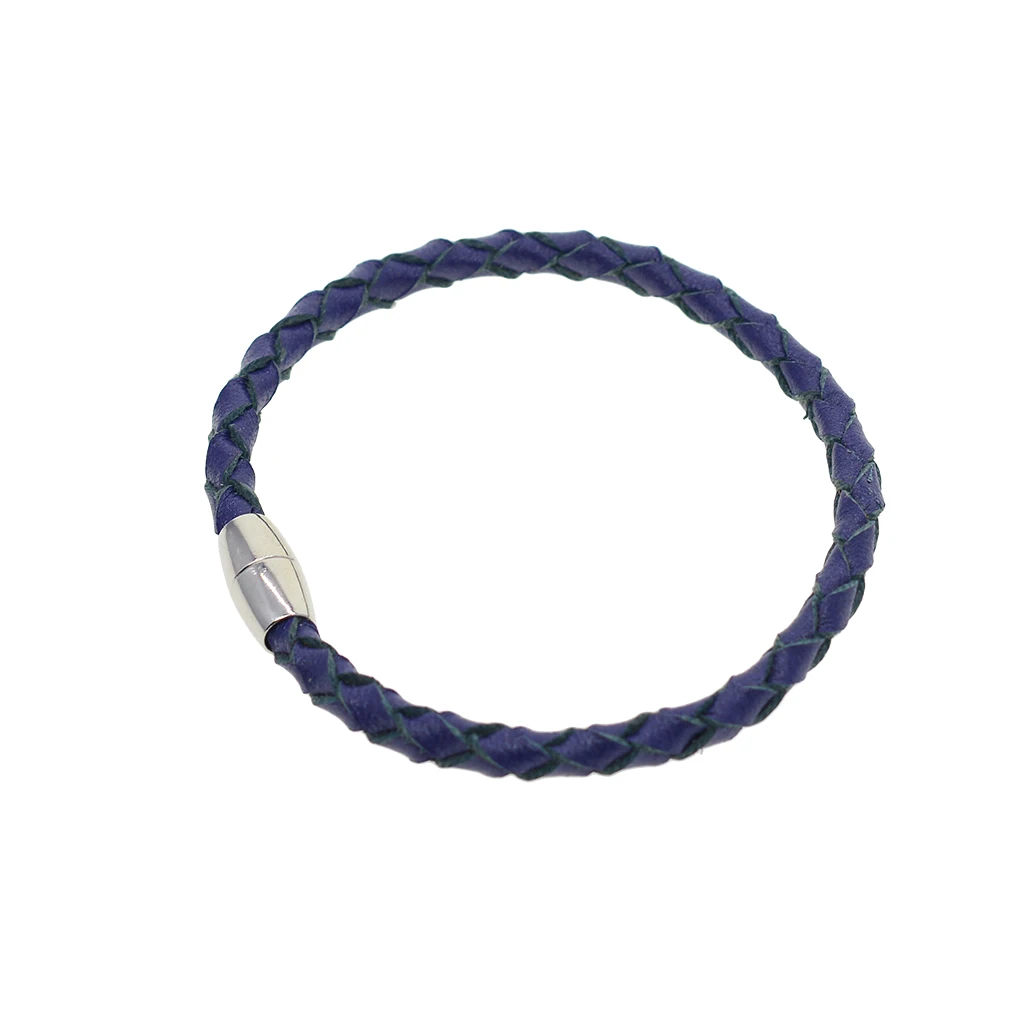 20x Barrel Magnetic Clasp Bracelets Connector for DIY Jewelry Kumihimo Cord