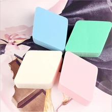 4 шт. Алмазная губка-спонж, основа для макияжа, губка для основы, косметическая пуховка, пудра, гладкая красота, инструмент для макияжа